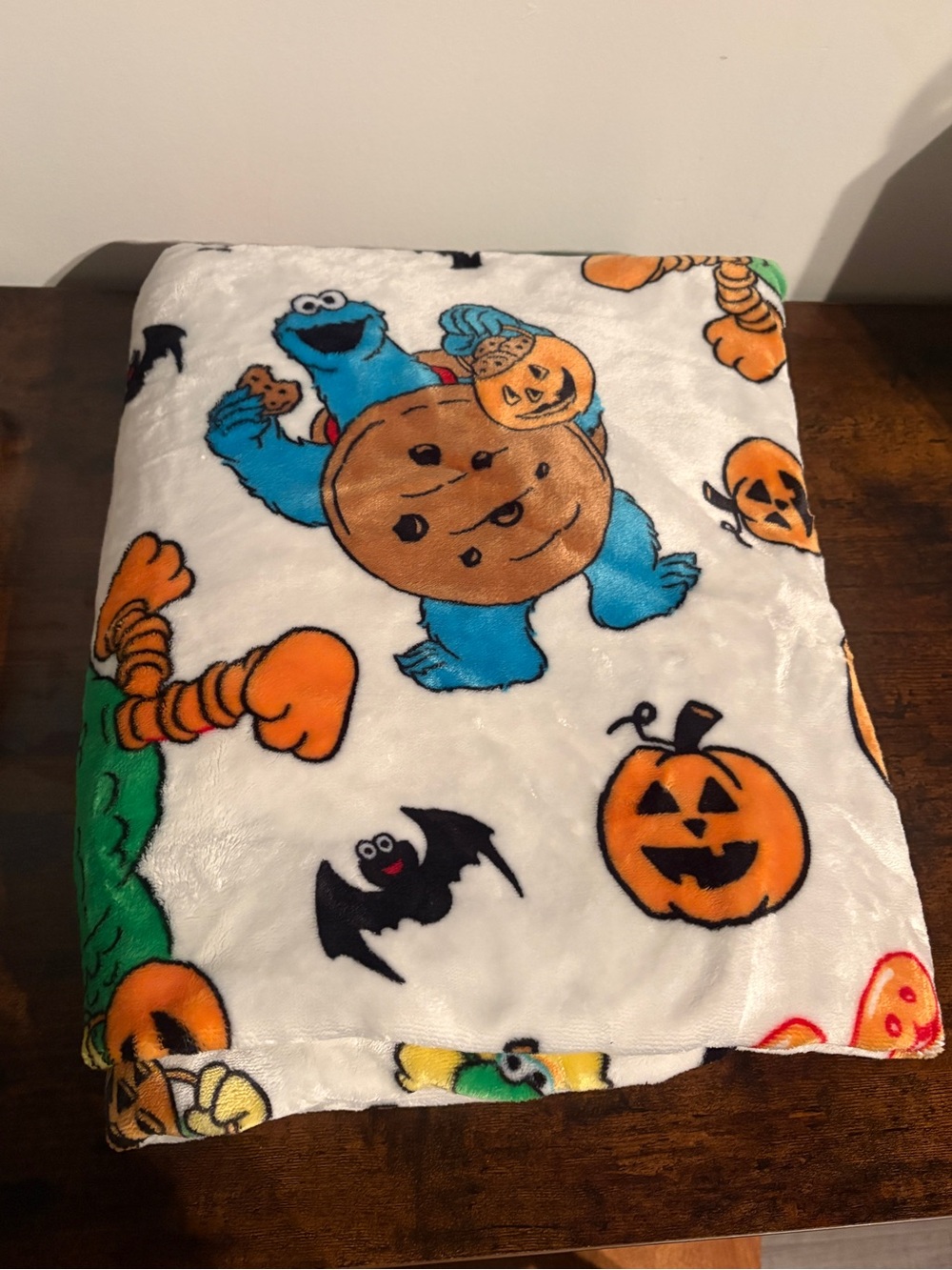Sesame Street Halloween Blanket - 50x62 inches